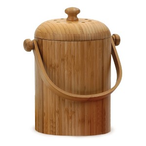 Rsvp Bamboo Compost Pail - 1 of 4