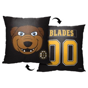 NHL Boston Bruins Mascot Love Throw Pillow, 18 x 18 inches - 1 of 1