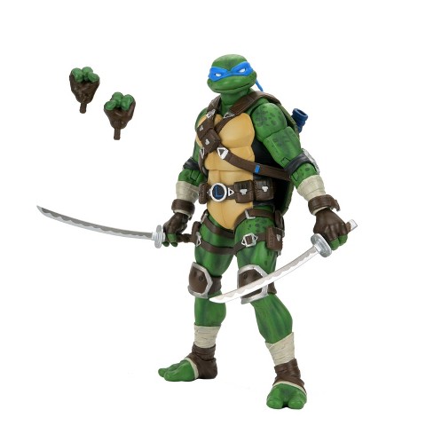 Детские фигурки NECA Fortnite/Teenage Mutant Ninja Turtles Action Figure - Ultimate Leonardo - 7" Scale