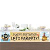 Big Dot of Happiness Pirate Ship Adventures - Happy Birthday Skull Birthday Decorations Party Banner - image 3 of 4