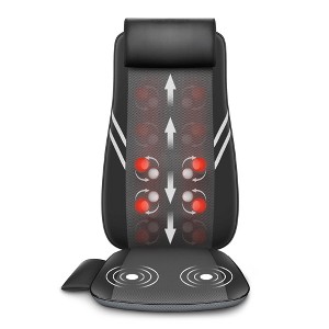 Snailax Heated Shiatsu Back Massager with Vibration - Neck & Shoulder Relief - 1 of 4
