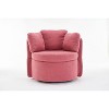 NicBex Swivel Chair with Storage Accent Chair With Back Cushion Living Room Chair for Reading Room, Bedroom - 3 of 4