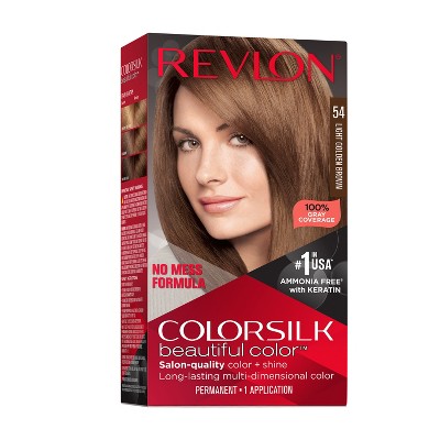 Revlon Colorsilk Beautiful Color 100% Gray Coverage Ammonia-free ...