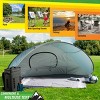 Pop Up Beach Tent with UV Protection and Ventilation Window – Water and Wind Resistant Sun Shelter for Camping, Fishing, or Play by Wakeman (Blue) - 4 of 4