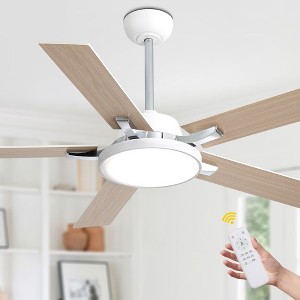 Bella Depot 52" Ceiling Fan with Light and Remote - 1 of 4