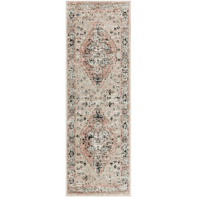 Nourison Washable Decor Vintage Medallion Indoor Rug