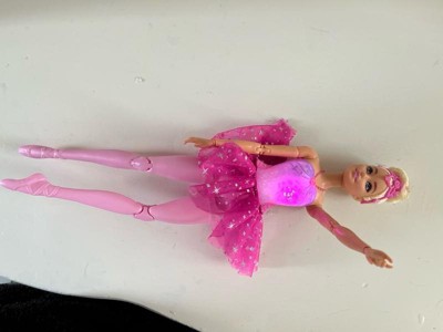 Barbie Dreamtopia Twinkle Lights Blonde Ballerina Doll : Target