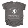 Simply Sage Market Women's Spill The Tea Short Sleeve Garment Dyed Tee - 3 of 4