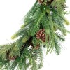 Northlight Pinecones and Mixed Foliage Artificial Christmas Wreath - 32" - Unlit - 4 of 4