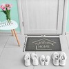 Evideco French Home Goods Sheltered Printed Front Door Mat Coir Coco Fibers Rug 24x16 - 3 of 4