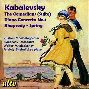 Kabalevsky & Russian Cinematographic Sym Orch - Comedians / Piano Concert (CD) - 1 of 1