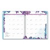 Wild Washes Weekly/Monthly Planner, Flora and Fauna Artwork, 11 x 8.5, Blue Cover, 13-Month: Jan 2026 to Jan 2027 - 3 of 4
