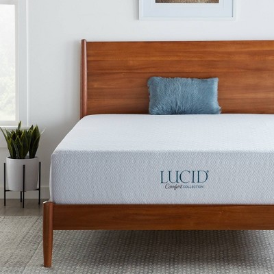 Lucid Comfort Collection 12" Gel Memory Foam Mattress - Twin