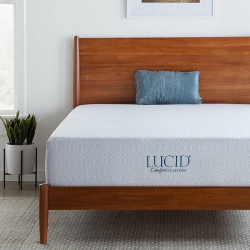 Lucid king deals size mattress