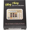 Gemstone Pocket Calculator | Gold | Compact | Cute Fun Charming | Large Colorful Crystal Bling Buttons - 3 of 4
