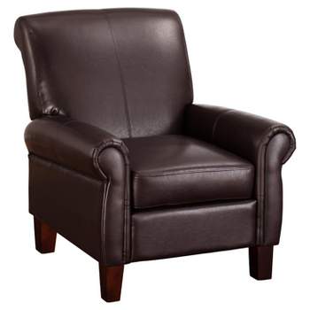 Faux Leather Club Chair - Espresso - Dorel Living