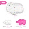 BenBen 3Pcs Cookies Plush Toys, 13.75”, 7.5” and 6.25” Cute Elephant Family Stuffed Animals - 2 of 4