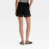 Women's High-Rise Ladder Trim Shorts - A New Day™ - 2 of 3