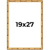 PosterPalooza | 19x27 Bamboo Picture Frame, UV Acrylic, 4 Finishes - Brown, Black, Gold, and Natural - 2 of 4