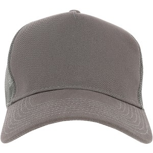 Pavilion Gift Company - Blank Gray Mesh - Gray Adjustable Hat - Hats - 1 of 4