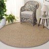 Natural Fiber Twill Plain Seagrass NF111 Indoor Rugs - Safavieh - 2 of 4