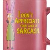Surreal Entertainment Bob's Burgers Louise Belcher Sarcasm 12oz Coffee Mug - 3 of 4