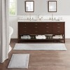 SEVOBAL Bath Rugs and Mats Cotton Tufted Reversible Bath Rug Soft and Comfortable Shag Bath Mats for Bathroom Floor, Gray, 34"*21"*0.75" - 4 of 4