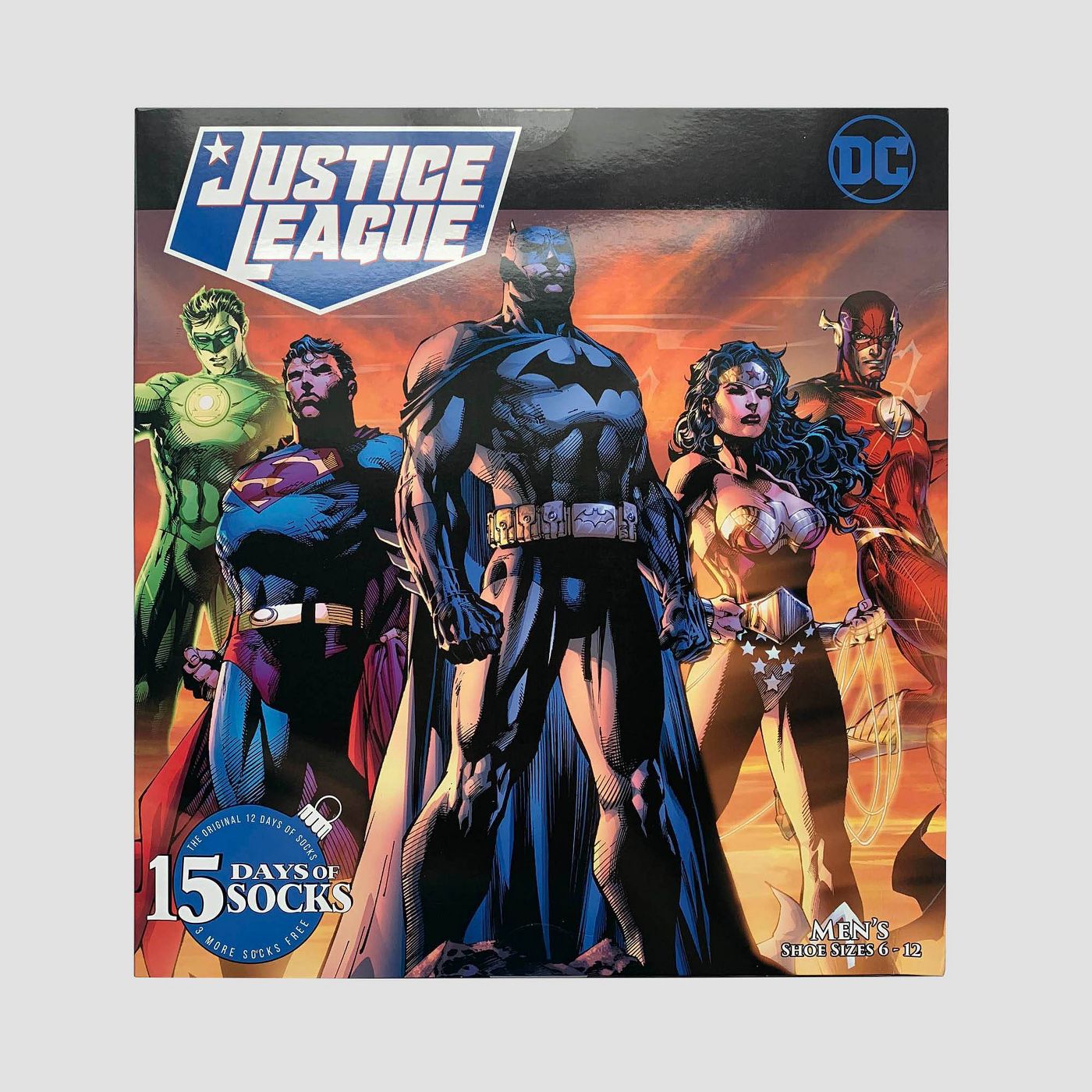 Men's DC Comics 15 Days of Socks Advent Calendar - Assorted Colors One Size - image 2 of 4