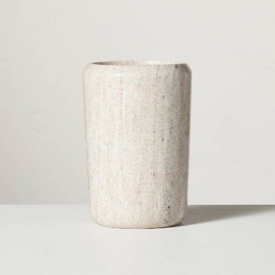 Stoneware Utensil Holder Cream - Hearth & Hand™ with Magnolia