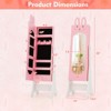 Infans Kids Vanity Set Princess Makeup Dressing Table and Chair Set w/ Jewelry Armoire - 2 of 4
