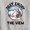 Boys' - Disney - Just Enjoy The View Graphic Long Sleeve Fleece Sweatshirt - 2 of 4