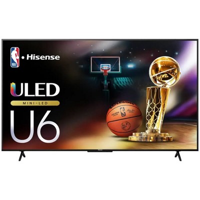 Hisense 65U6N 65 inch Class U6 Series Mini-LED ULED 4K Smart Google TV
