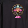 Men's - Barbie - Barbie Crest Full Color Long Sleeve Graphic T-Shirt - 2 of 4