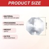 Unique Bargains Crystal Pendants Octagon Beads for DIY Lamp Arts Crafts Decoration 30 Pcs - 2 of 4
