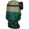 Gemmy Airblown Inflatable Monster Minion FrankenBob Universal, 3 ft Tall, Multi - 3 of 4