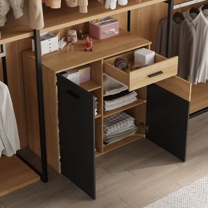 Famapy Storage Cabinet Versatile Organizer for Living Room, Bedroom, Kitchen, Dining Room Dresser Closet - 1 of 4