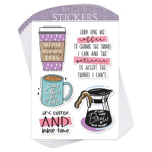 Dicksons Adhesive Sticker Decal for Journaling, Scrapbooking, and Accessory Personalization 3.75 x 4.75 Vinyl Christian Flag Collection - PACK of 6 - 1 of 1