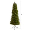 Nearly Natural 7.5-ft Slim Colorado Mountain Spruce Artificial Christmas Tree with 600 (Multifunction with Remote Control) - 2 of 4