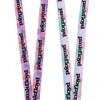 Pink Floyd Repeat Logo & Prism Charm Tie-Dye Lanyard With ID Sleeve - 2 of 2