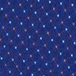navy blue patterned fabric/gold vein frame