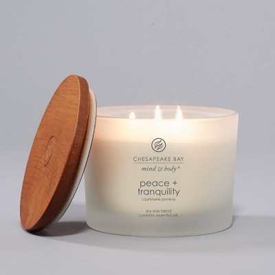 White Cashmere Woods Soy Scented Jar Candle
