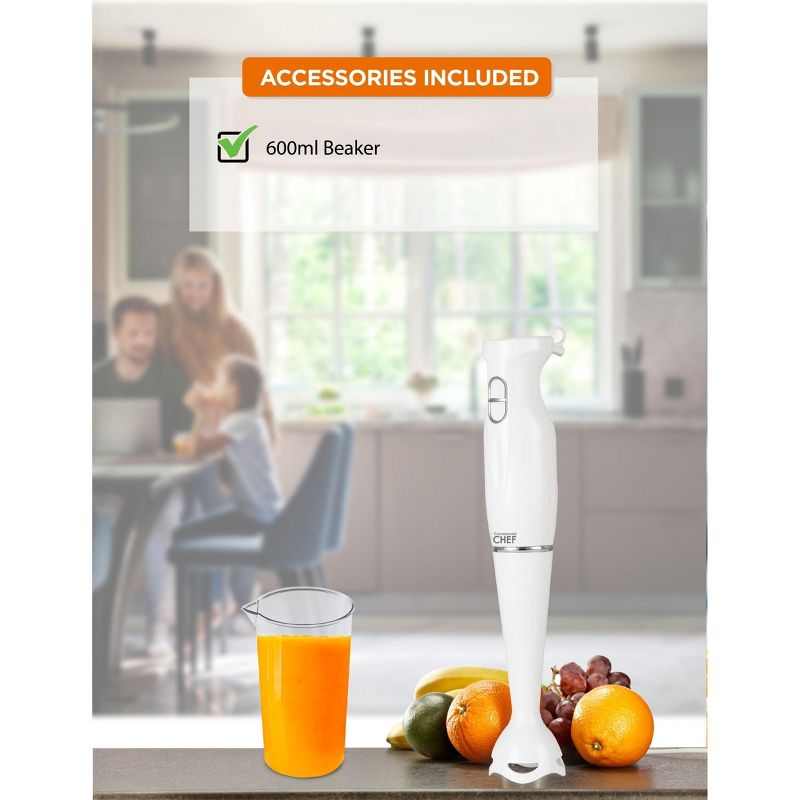 COMMERCIAL CHEF Immersion Multi-Purpose Hand Blender, 3 of 9