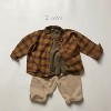 MyKids-Usa Baby Plaid Pattern Vintage Style Lapel Design Shirt - 3 of 4
