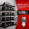 Atlas Shelving 5-Tier 48"x24"x72" 3250lbs Steel Boltless Shelving with Laminate Deck Hammetone: Adjustable Rust-Resistant Storage Racks - 4 of 4