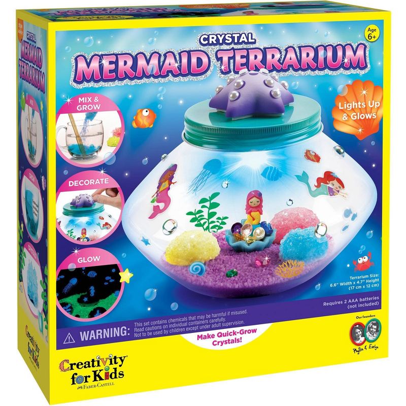 Crystal Mermaid Terrarium - Creativity for Kids, 1 of 18