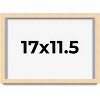 PosterPalooza | Classic Modern Yellow Picture Frame - UV Acrylic, Backing Board, Hanging Hardware Included - 2 of 4