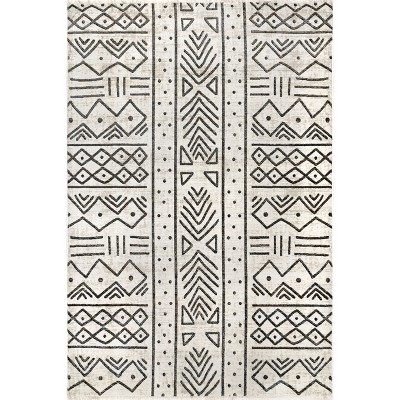 Nuloom Kendra Bohemian Panel Fringe Indoor Area Rug