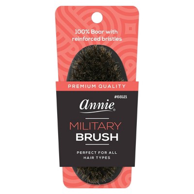 Annie International Easy Style Professional Military Boar Bristle Hair Brush