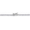 EVERLY JEWELRY | Sterling Silver 15 CT TGW Cubic Zirconia Silver Necklace, 27-inch - 4 of 4