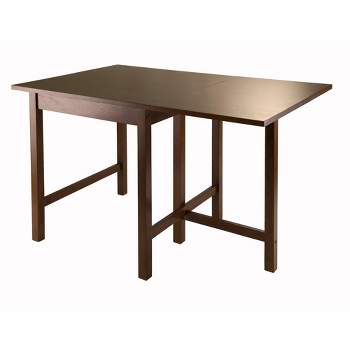 Drop Leaf Dining Table Wood/Toasted Walnut - Winsome